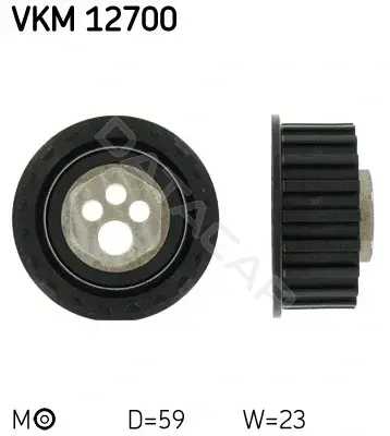 Натяжной ролик ГРМ SKF VKM12700