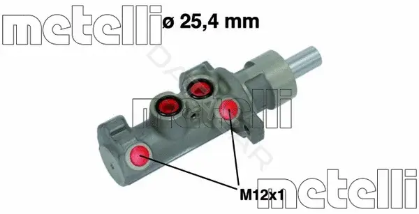 Главный тормозной цилиндр METELLI 05-0642
