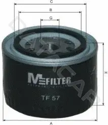 Масляный фильтр MFILTER TF57