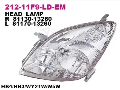 Фары DEPO 212-11F9L-LD-EM
