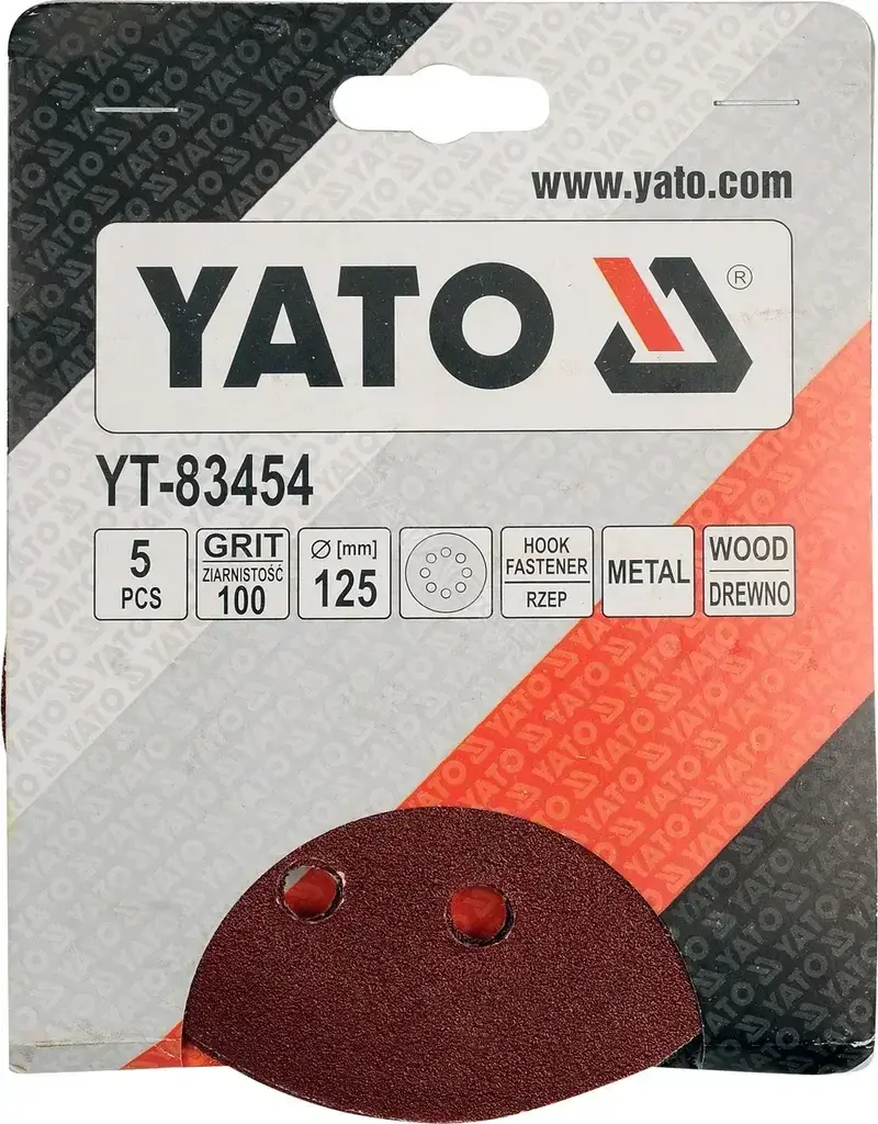 Круги шлифовальные YATO YT-83454