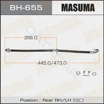 Тормозные шланги MASUMA BH-655