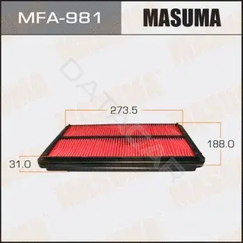 Воздушный фильтр MASUMA MFA-981