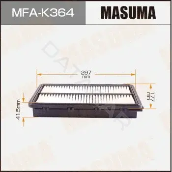 Воздушный фильтр MASUMA MFA-K364