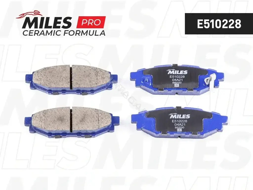 Тормозные колодки MILES E510228