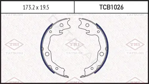 Барабанные колодки TATSUMI TCB1026