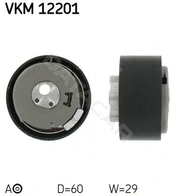 Натяжной ролик ГРМ SKF VKM12201