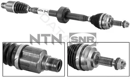 Приводной вал / Полуось SNR/NTN DK55.004