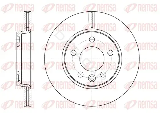 Тормозные диски REMSA 6707.10