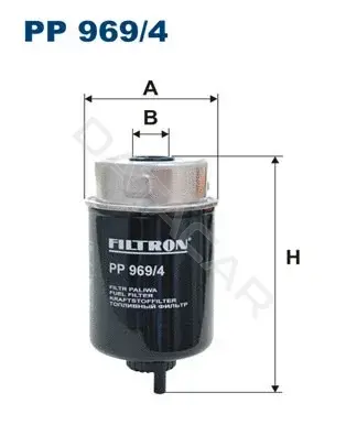 Топливный фильтр FILTRON PP969/4