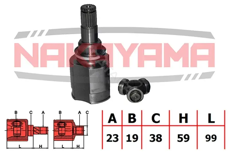 Шрус NAKAYAMA NJ7239NY