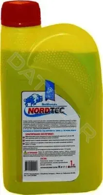 Антифриз NORDTEC NORDTECANTIFREEZE-40G12желтый1кг