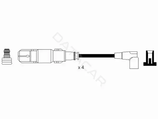 Высоковольтные провода NGK 0579