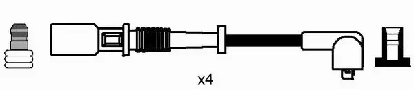 Высоковольтные провода NGK 8192