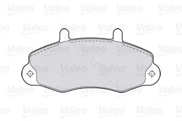Тормозные колодки VALEO 301036