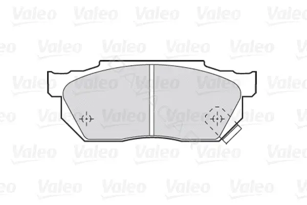 Тормозные колодки VALEO 301047