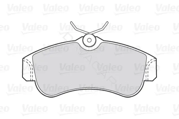 Тормозные колодки VALEO 301054