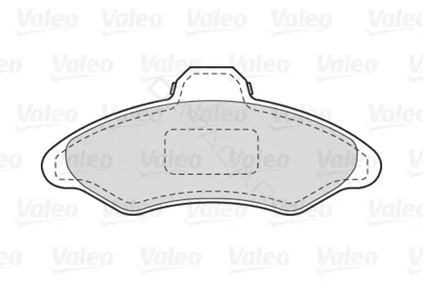 Тормозные колодки VALEO 301172