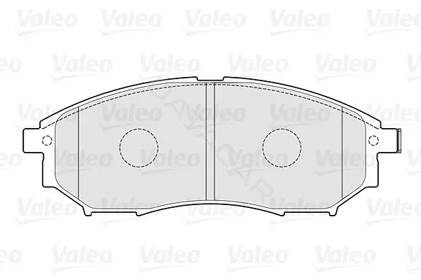 Тормозные колодки VALEO 301337