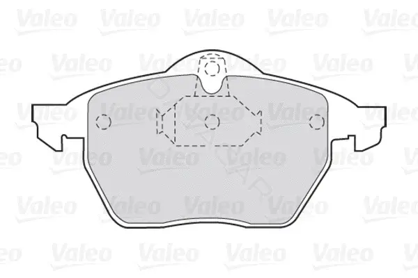 Тормозные колодки VALEO 301454