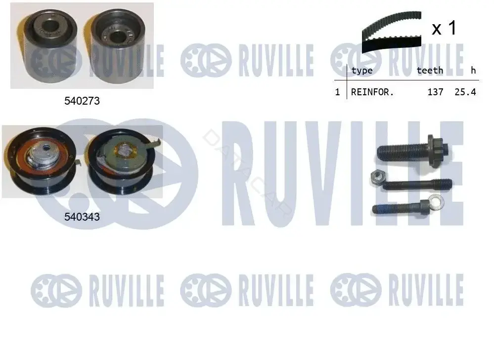 Комплект ГРМ RUVILLE 550017