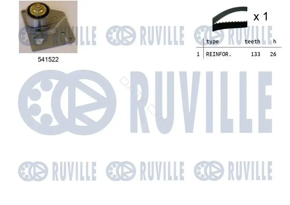 Комплект ГРМ RUVILLE 550128