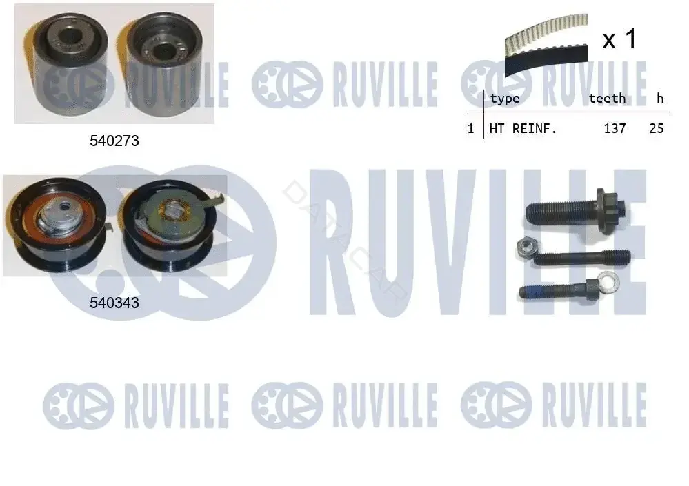 Комплект ГРМ RUVILLE 550226