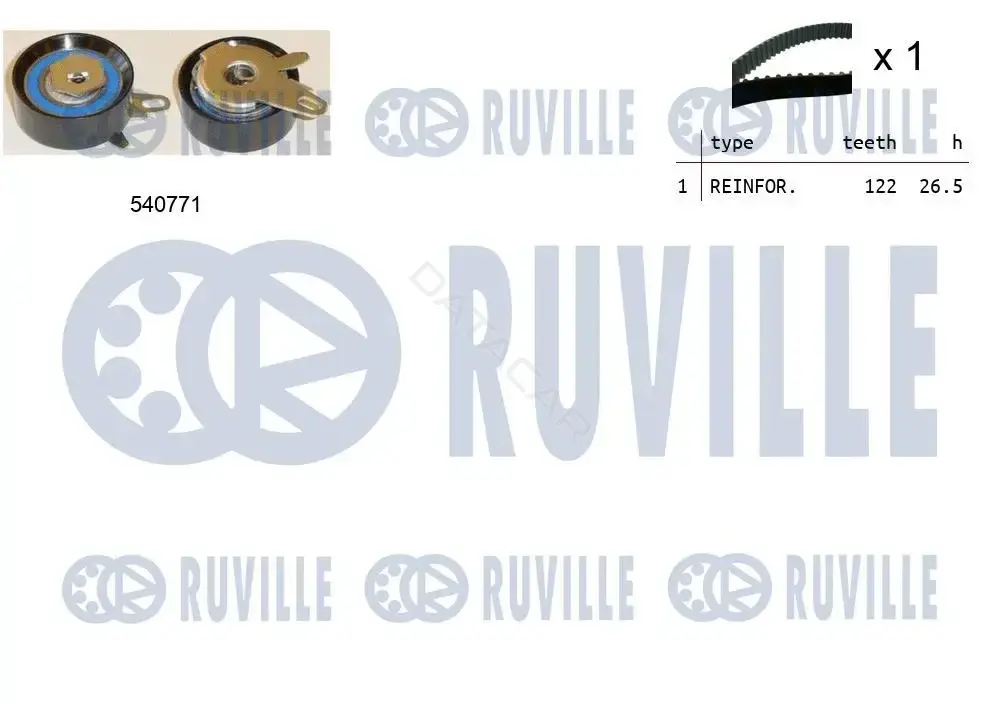 Комплект ГРМ RUVILLE 550235