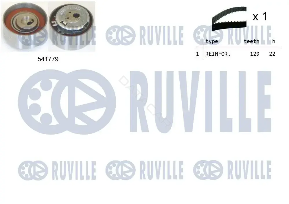 Комплект ГРМ RUVILLE 550264