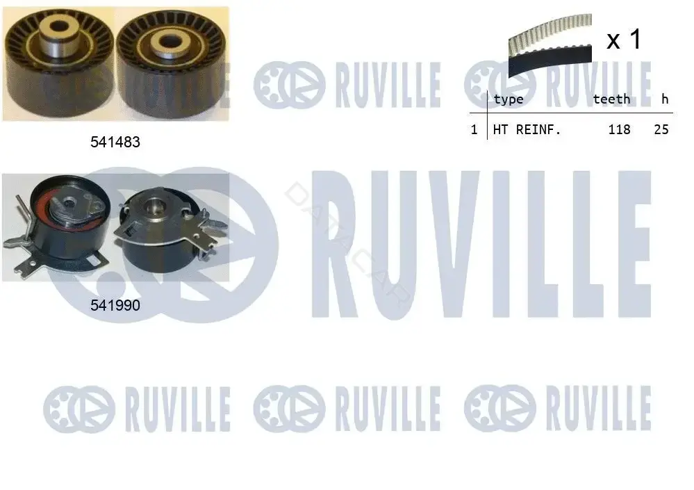 Комплект ГРМ RUVILLE 550280