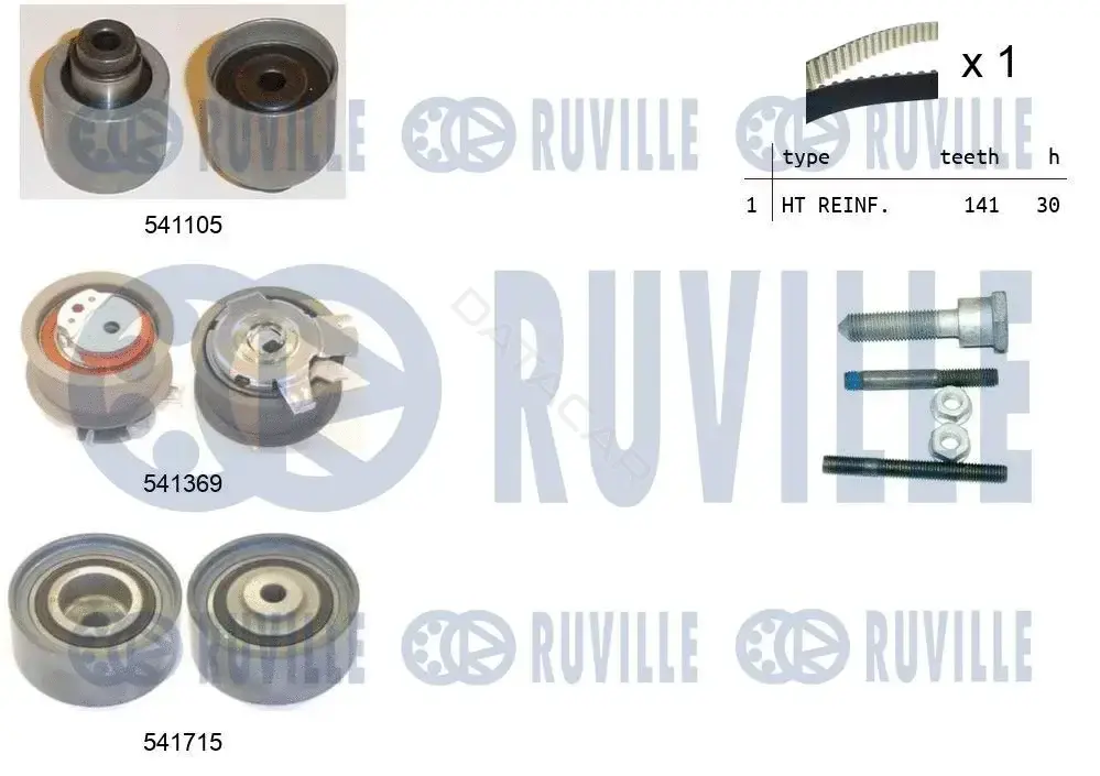 Комплект ГРМ RUVILLE 550299