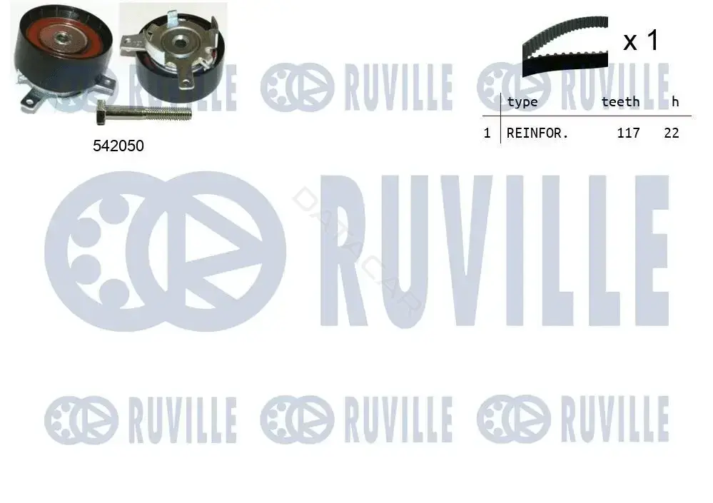 Комплект ГРМ RUVILLE 550304