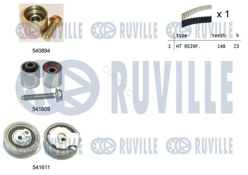 Комплект ГРМ RUVILLE 550319
