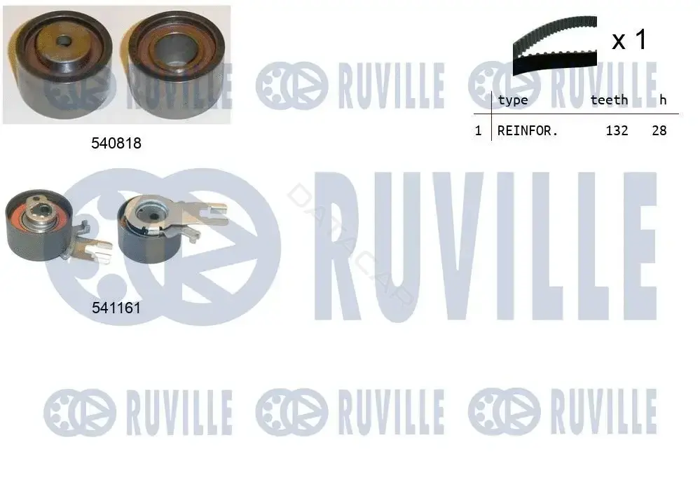 Комплект ГРМ RUVILLE 550326