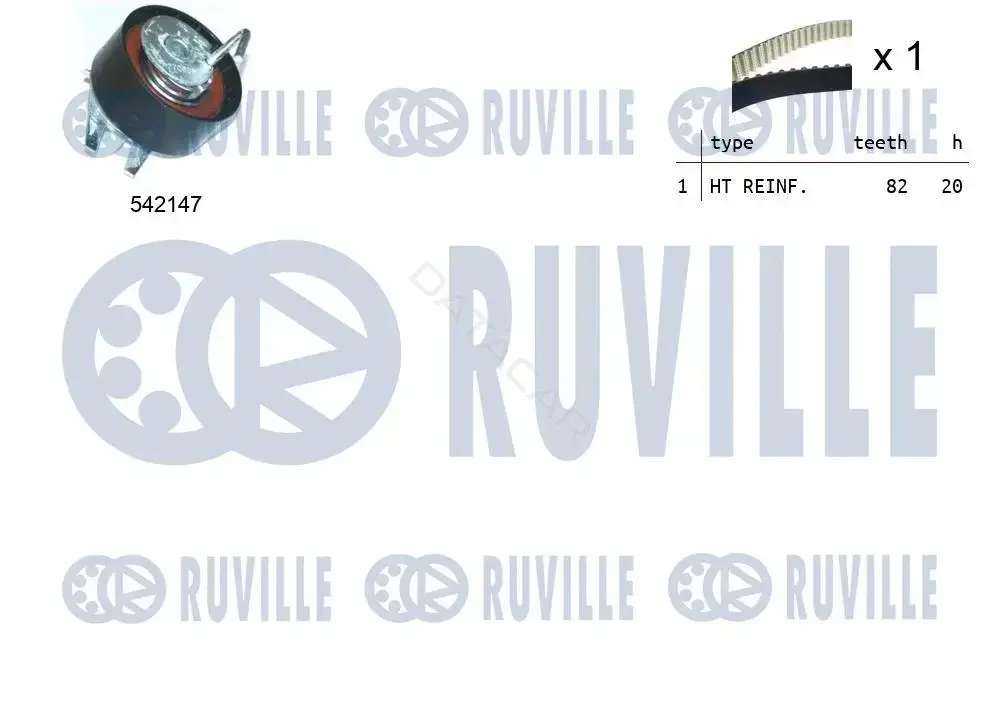 Комплект ГРМ RUVILLE 550334