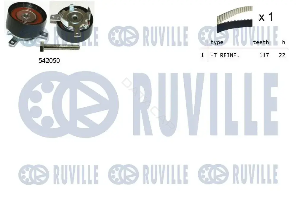 Комплект ГРМ RUVILLE 550337