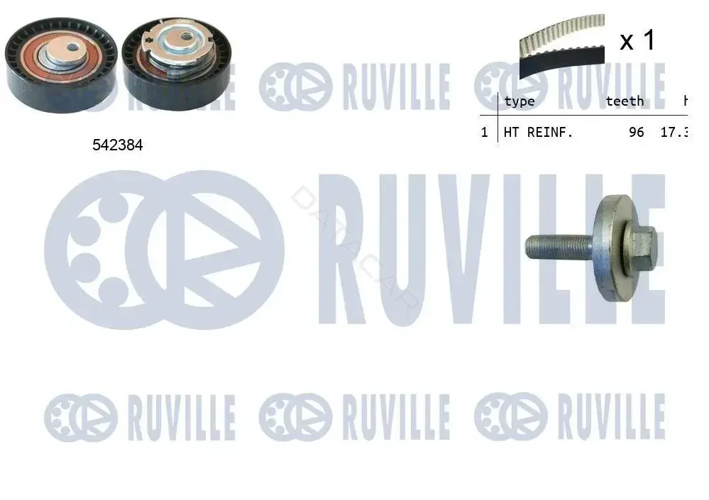 Комплект ГРМ RUVILLE 550340