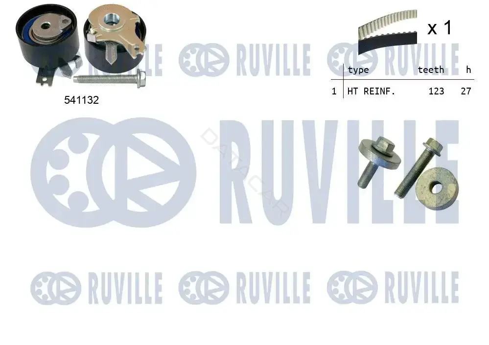 Комплект ГРМ RUVILLE 550355