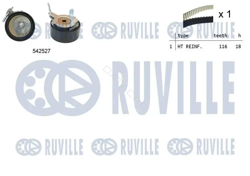 Комплект ГРМ RUVILLE 550373