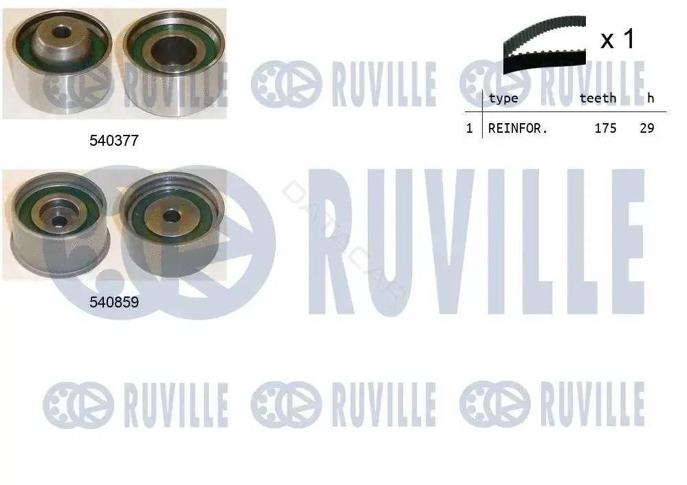 Комплект ГРМ RUVILLE 550405