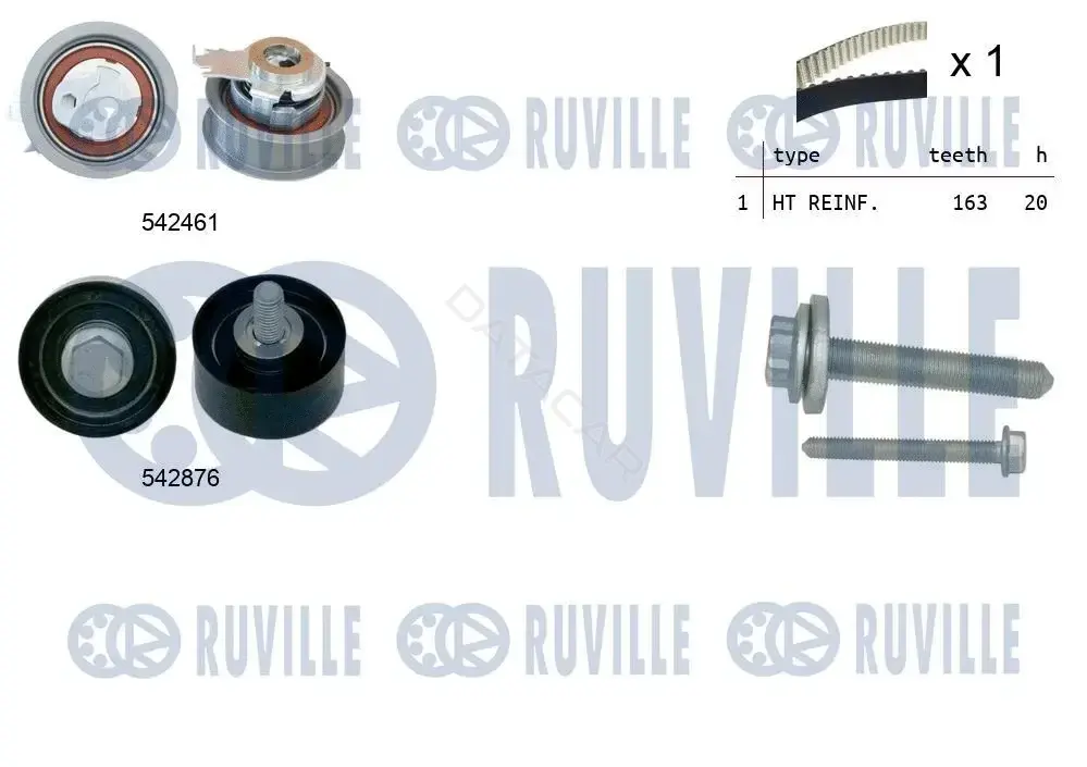 Комплект ГРМ RUVILLE 550495