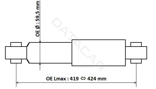 Амортизаторы KYB 3450001