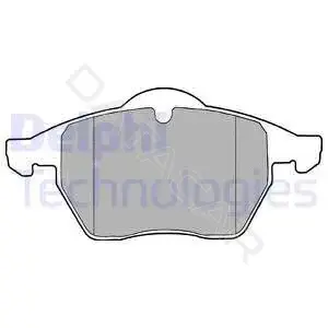 Тормозные колодки DELPHI LP1407