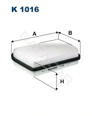 Фильтр салонный FILTRON K1016