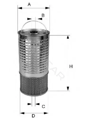 Масляный фильтр FILTRON OC602