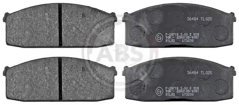 Тормозные колодки A.B.S. 36484