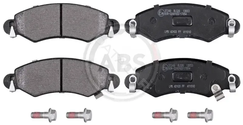 Тормозные колодки A.B.S. 37249