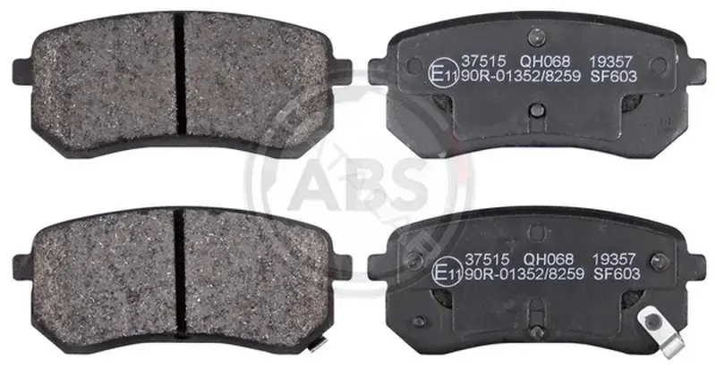 Тормозные колодки A.B.S. 37515