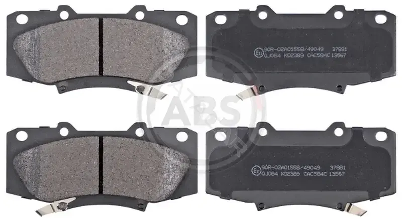 Тормозные колодки A.B.S. 37881