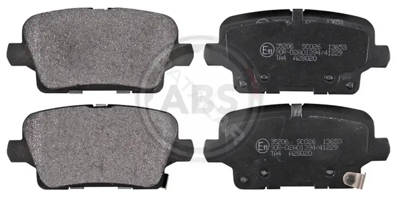 Тормозные колодки A.B.S. 35206